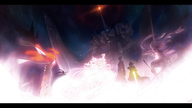 Обои картинки фото аниме, оружие,  техника,  технологии, wadatsumi, garland