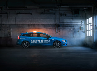 Картинка автомобили volvo v60 polestar wtcc safety car 2016г
