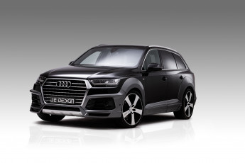 обоя автомобили, audi, je, design, q7, s-line, 4m, 2016г