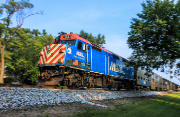 Картинка техника поезда состав локомотив рельсы