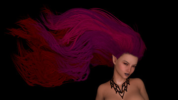 Картинка 3д+графика эльфы+ elves фон взгляд эльфийка