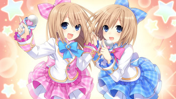 Картинка hyperdimension+neptunia+victory аниме hyperdimension+neptunia фон взгляд девушки