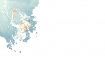 Картинка аниме unknown +другое арт re парень вода пузыри