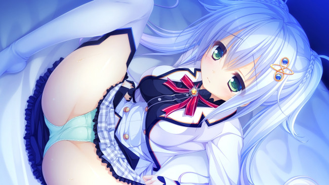 Обои картинки фото world election, аниме, взгляд, фон, девушка