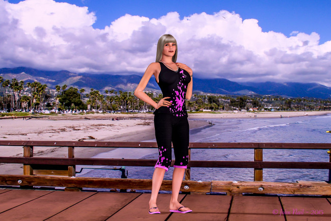 Обои картинки фото 3д графика, люди , people, девушка, фон, взгляд