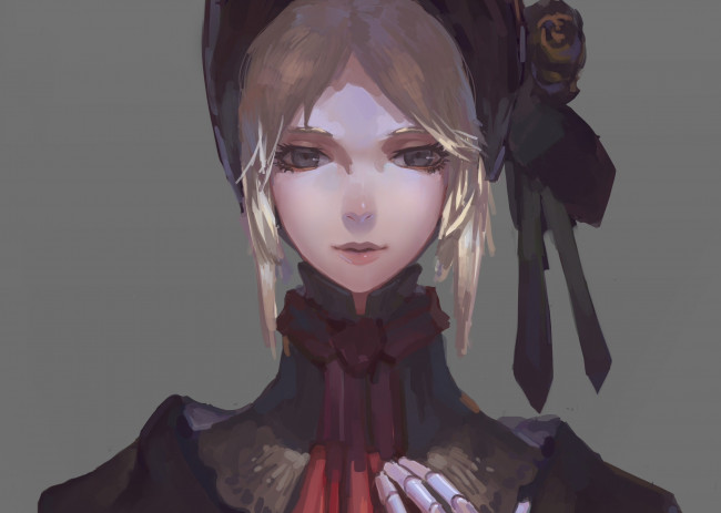 Обои картинки фото аниме, bloodborne, девушка, кукла
