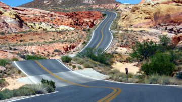 Картинка природа дороги серпантин шоссе