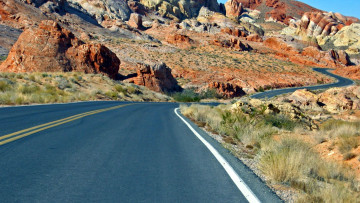 Картинка природа дороги серпантин шоссе горы