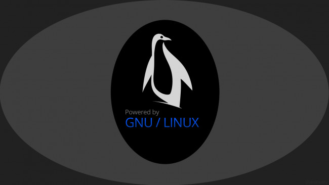 Обои картинки фото компьютеры, linux, фон, логотип