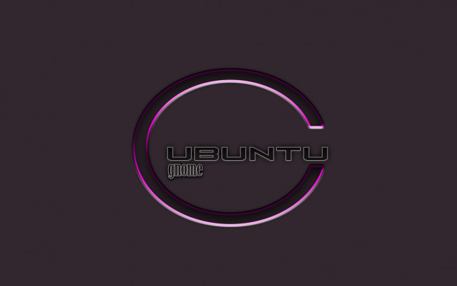 Обои картинки фото компьютеры, ubuntu linux, логотип, фон