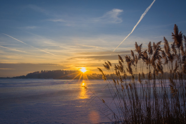 Обои картинки фото природа, восходы, закаты, рассвет