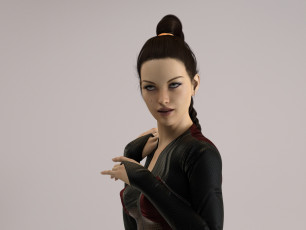 Картинка 3д+графика люди+ people фон взгляд девушка