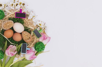 Картинка праздничные пасха фон яйца