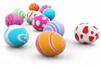 Картинка праздничные пасха яйца фон