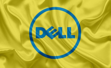 Картинка компьютеры dell логотип фон
