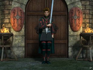 Картинка 3д+графика эльфы+ elves эльф взгляд фон