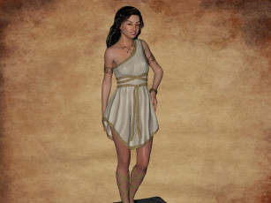 Картинка 3д+графика люди+ people взгляд девушка фон