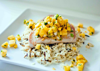 Картинка еда рыбные+блюда +с+морепродуктами тунец