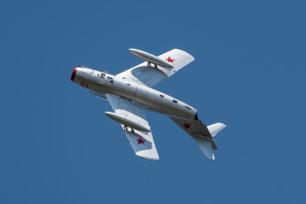 Картинка авиация боевые+самолёты окб микояна советский истребитель миг-15