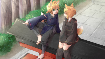 Картинка аниме vocaloid вокалоид