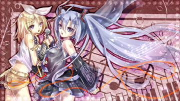 Картинка аниме vocaloid вокалоид