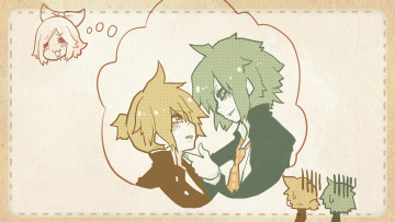 Картинка аниме vocaloid вокалоид