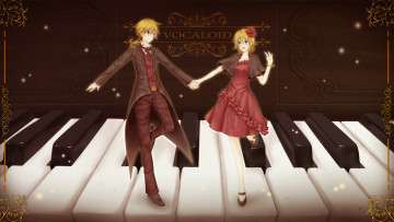 Картинка аниме vocaloid вокалоид