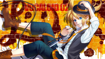 Картинка аниме vocaloid вокалоид