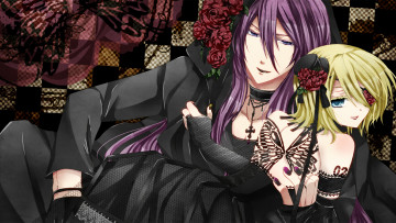 Картинка аниме vocaloid вокалоид