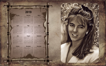 Картинка календари компьютерный+дизайн женщина