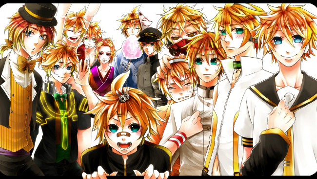 Обои картинки фото аниме, vocaloid, вокалоид