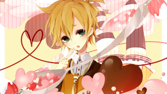 Обои картинки фото аниме, vocaloid, вокалоид