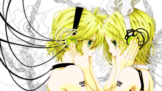 Обои картинки фото аниме, vocaloid, вокалоид