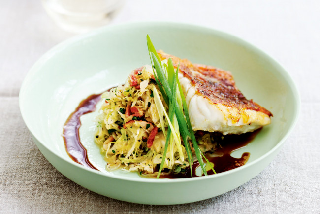 Обои картинки фото еда, рыбные блюда,  с морепродуктами, форель