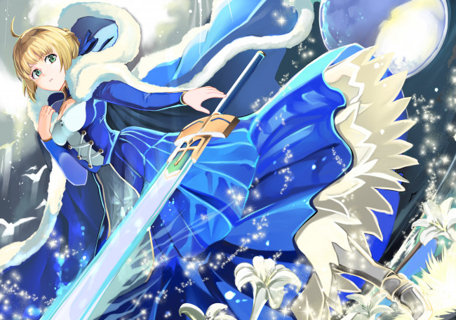 Обои картинки фото аниме, fate, stay night,  grand order,  apocrypha, девушка