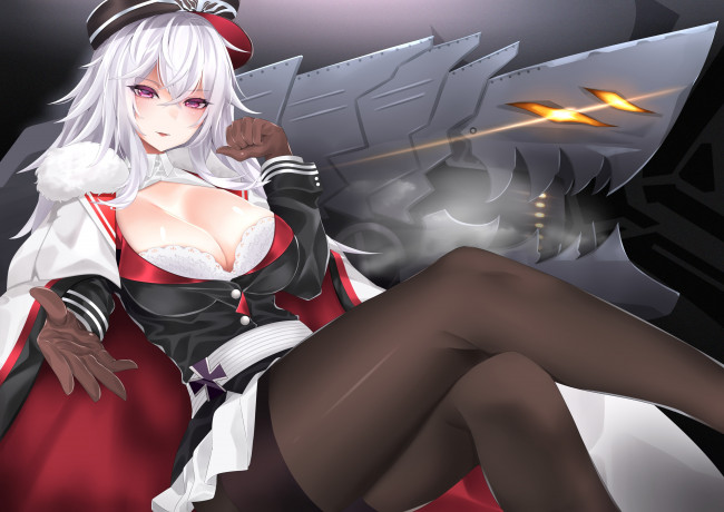 Обои картинки фото аниме, azur lane, девушка