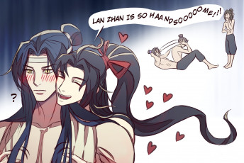 Картинка аниме mo+dao+zu+shi вэй усянь лань ванцзы не хуайсан цзян чэн