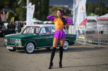 Картинка автомобили -авто+с+девушками девушка красивая супер секси няша нежная классная модница лапочка мадам