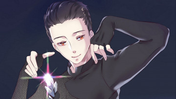 Картинка аниме yuri+on+ice юрий на льду