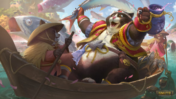 Картинка видео+игры smite