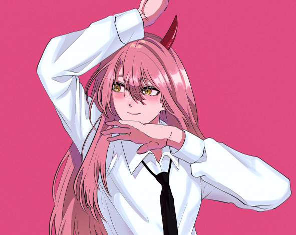 Обои картинки фото аниме, chainsaw man, chainsaw, man