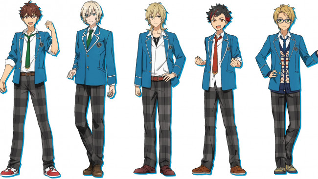 Обои картинки фото аниме, ensemble stars, ансамбль, звёзд