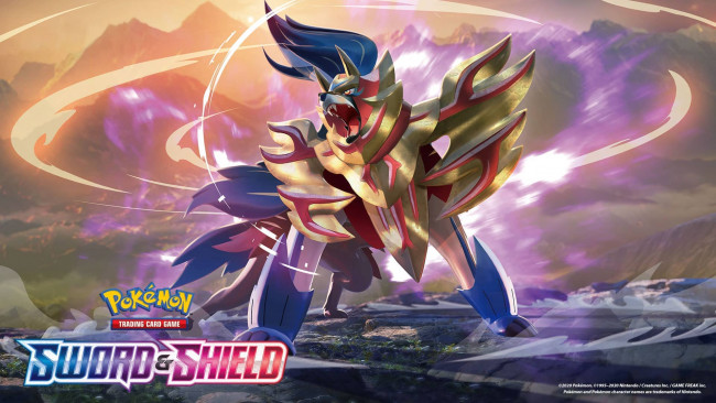 Обои картинки фото pokemon - trading cards game, видео игры, pokemon,  sword and shield, trading, cards, game