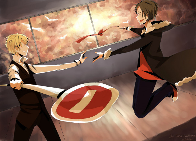 Обои картинки фото аниме, durarara, дюрарара