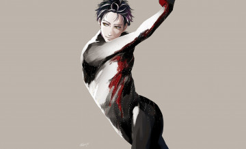 Картинка аниме yuri+on+ice юрий на льду