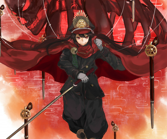 Обои картинки фото аниме, fate, stay night,  grand order,  apocrypha, судьба, великая, компания