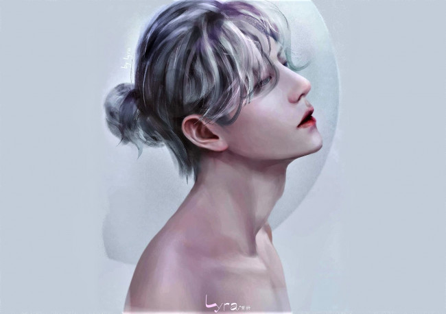 Обои картинки фото рисованное, люди, ван, ибо