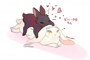 Картинка аниме mo+dao+zu+shi кролики