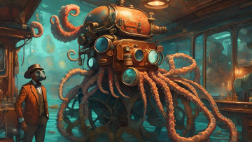 Картинка фэнтези роботы +киборги +механизмы нейросети графика нейроарт ai art нейронные сети рисунки нейро искусство нейрографика graphics neuroart neural networks drawings neuro neurography