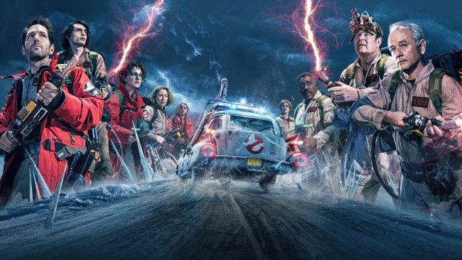 Обои картинки фото кино фильмы, ghostbusters,  frozen empire, frozen, empire